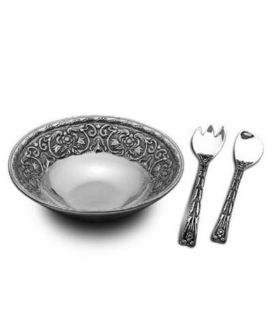 Wilton Armetale William & Mary 3-Piece Salad Set