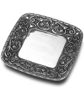 Wilton Armetale William & Mary Square Tray