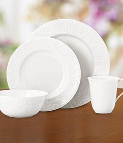 Lenox Opal Innocence Carved Dinnerware