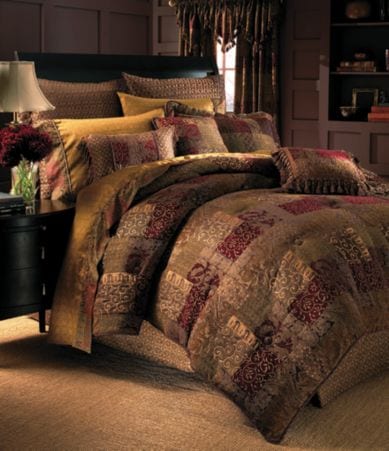 Croscill Galleria Red Bedding Collection | Dillards