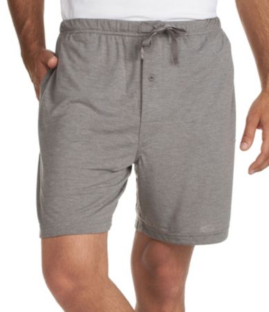 Buy mens sleepwear shorts - KN Men Sleep Shorts - Grey Heather M