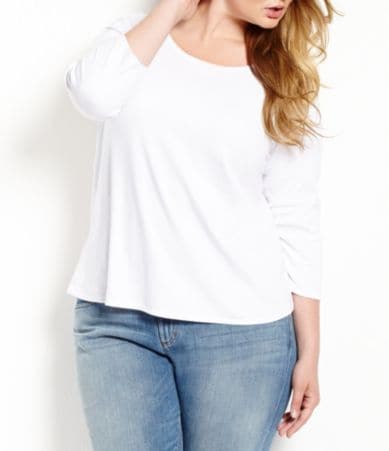 Eileen Fisher Essentials Woman Ballet-Neck Top