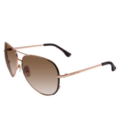 michael michael kors michael michael kors sicily aviator sunglasses ...