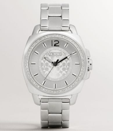 COACH BOYFRIEND BRACELET WATCH