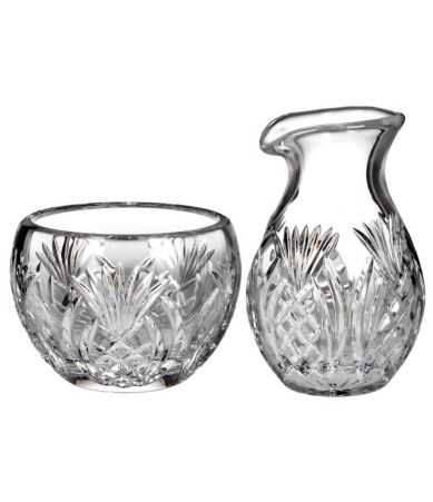Waterford Pineapple Sugar & Creamer Set