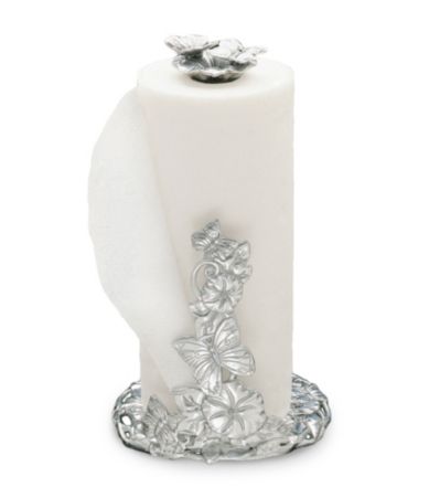 Arthur Court Butterfly Paper Towel Holder