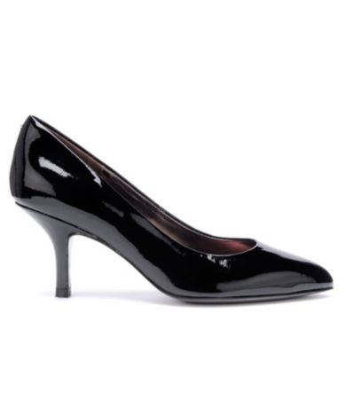 Isola "Claret" Kitten-Heel Pumps how heels