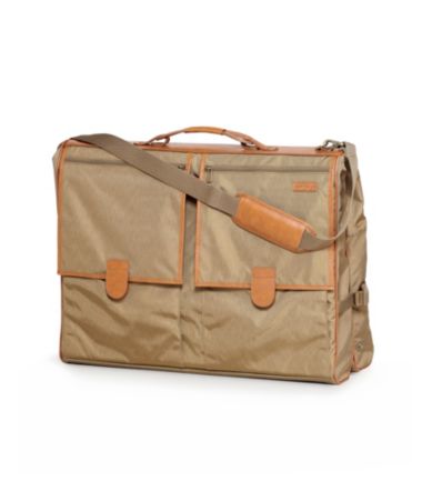 Hartmann Khaki Packcloth 24.25" Deluxe Garment Bag