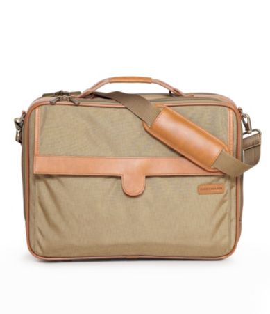 Hartmann Khaki Packcloth 16.75" Overnighter