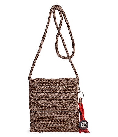 shop all the sak the sak crochet flap shoulder bag print wanelo tweet