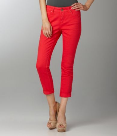 DKNY Jeans Soho Colored Cropped Skinny Jeans