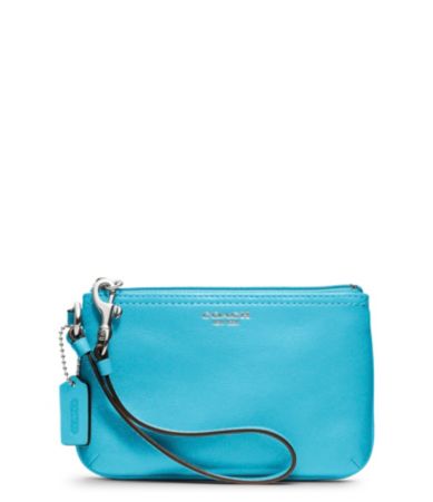COACH LEGACY LEATHER SMALL WRISTLET
