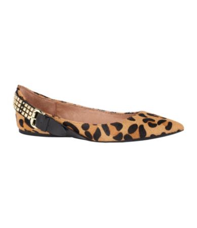 shop all steve madden steven by steve madden eavan leopard print flats ...