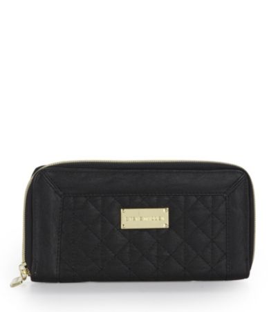 shop all steve madden steve madden single zip around wallet print ...