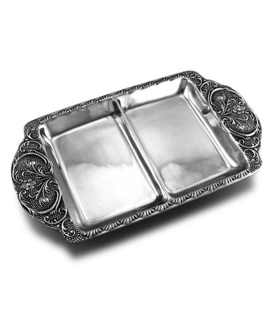 Wilton Armetale William & Mary Divided Tray