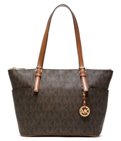 MICHAEL Michael Kors Signature Jet Set Top-Zip Tote | Dillards