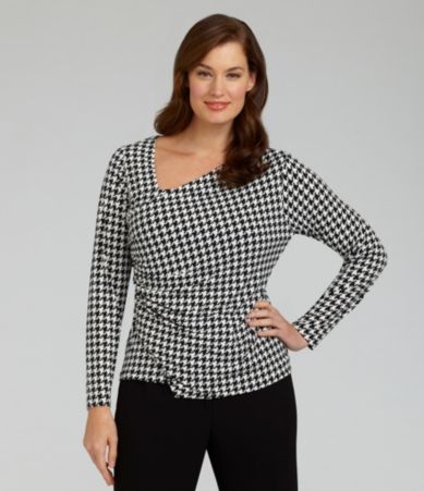 Plus-Size Career Top