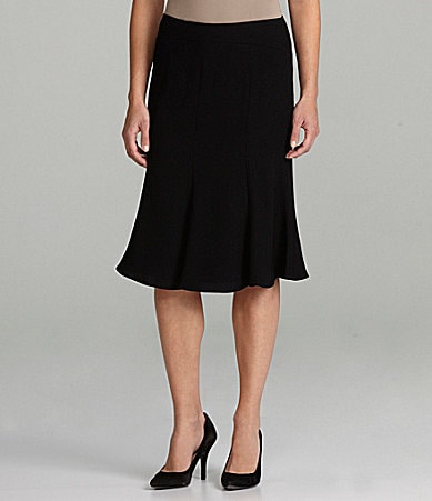 Peter Nygard Fit-and-Flare Gored Skirt | Dillards