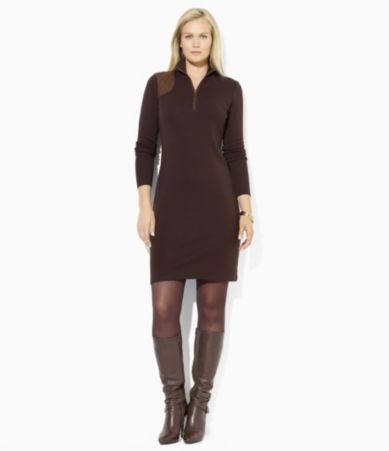 shop all lauren ralph lauren lauren ralph lauren woman cotton mockneck ...