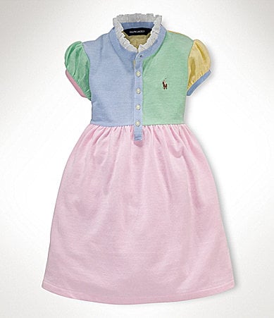 Ralph Lauren Childrenswear Toddler Colorblocked Dress
