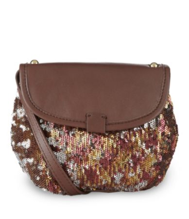 UGG Australia Sparkle Flap Cross-Body Bag