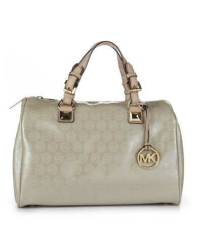 MICHAEL Michael Kors Signature Grayson Satchel Bag