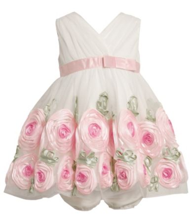 Bonnie Baby Infant Bonaz-Hem Dress With Panty