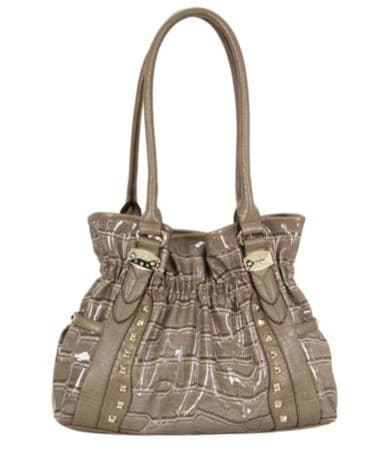 Kathy Van Zeeland Croco Rock Belt Shopper