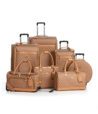 Guess Scandal Cognac Luggage Collection