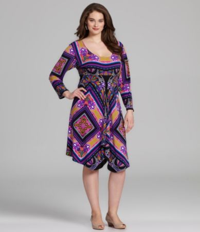 Plus-Size BoHo Dress