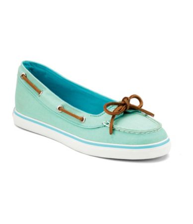 Buy boating apparel - Sperry Top-Sider Women\'s Lola Boat Shoes - Green 6.5M