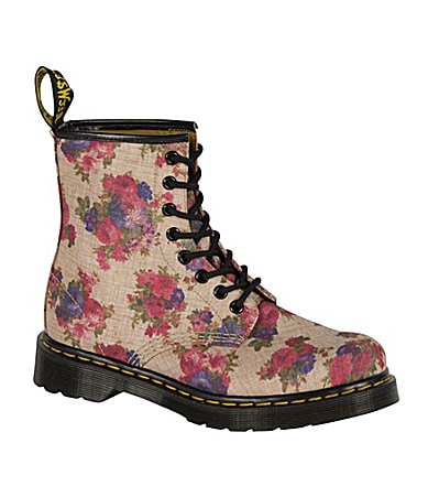 Dr. Martens Castel Floral-Print Boots
