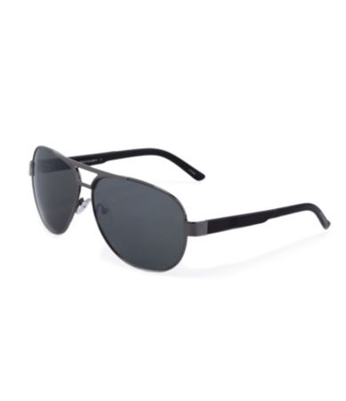 all steve madden steve madden men s metal aviator classic sunglasses ...