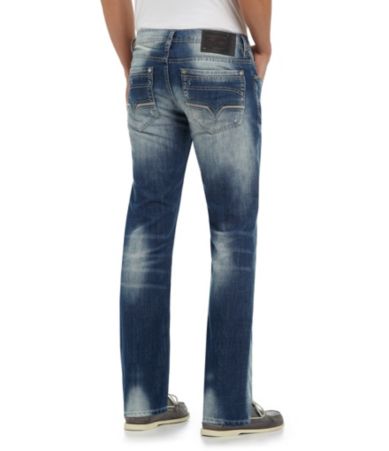 Buffalo David Bitton Six Lucas Slim Straight-Leg Jeans