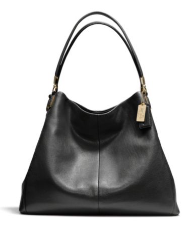 COACH MADISON LEATHER PHOEBE SHOULDER BAG | Dillards