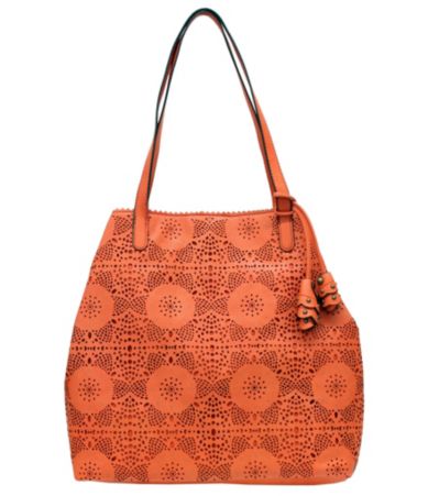 shop all jessica simpson jessica simpson tamara perforated tote print ...