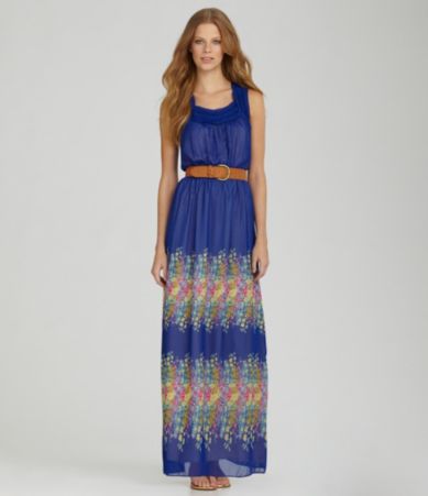 Chelsea  Violet Racerback Maxi Dress