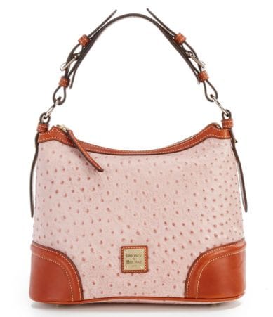 Dooney & Bourke Dillard´s 75th Anniversary Ostrich-Embossed Hobo Bag | Dillards