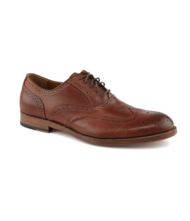 all johnston murphy johnston murphy clayton medallion wingtip oxfords ...