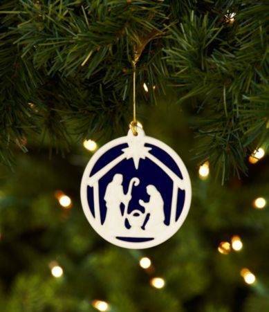 Lenox Colors of Christmas Nativity Ornament | Dillards
