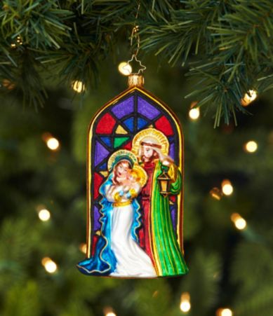 Christopher Radko Peaceful Scene Nativity Ornament