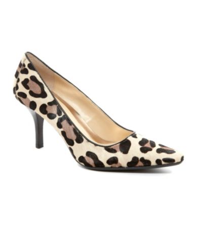 Calvin Klein Dolly Leopard Pointed-Toe Pumps | Dillards