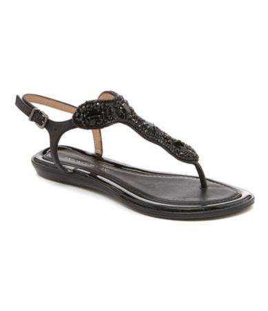 shop all antonio melani antonio melani anabele jeweled t strap sandals ...