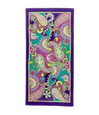 shop all vera bradley vera bradley heather beach towel print wanelo ...