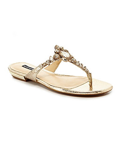 Alex Marie Sylvee Jeweled Sandals | Dillards