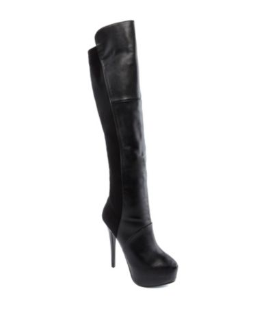 all steve madden steve madden highting over the knee stretch boots ...