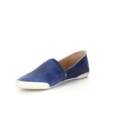 frye melanie slip on blue