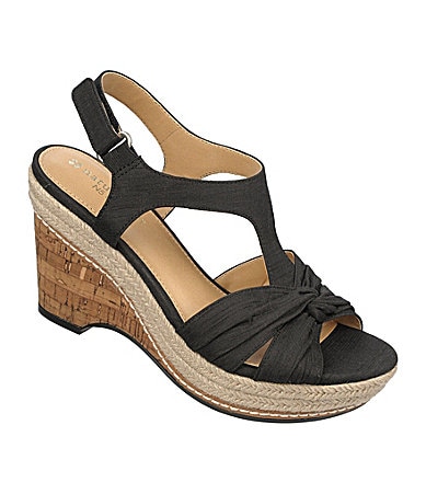 shop all naturalizer naturalizer linore wedge sandals print wanelo ...
