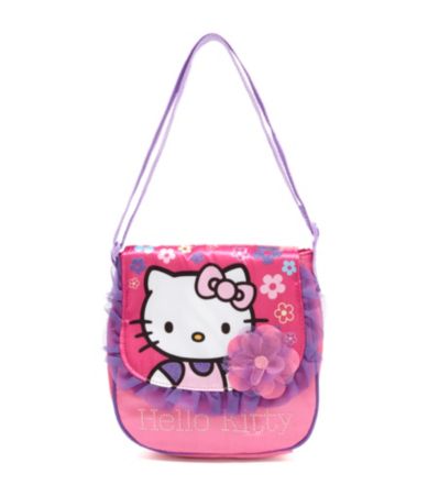 shop all hello kitty hello kitty cross body satin handbag print wanelo ...