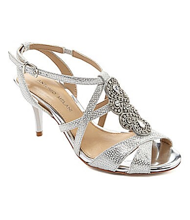 Antonio Melani Rossete Jeweled Sandals | Dillards
